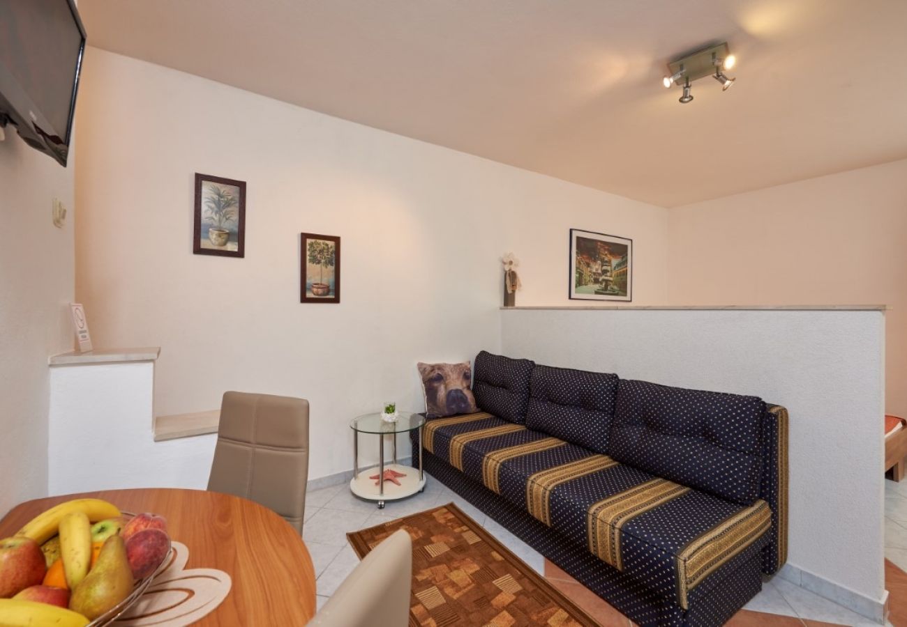 Studio in Mastrinka - Studio apartment in Mastrinka with Loggia, Air condition, WIFI, Washing machine (5159-1)