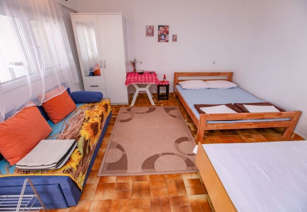 Studio in Podaca - Studio apartment in Podaca with Seaview, Terrace, WIFI (3676-3)