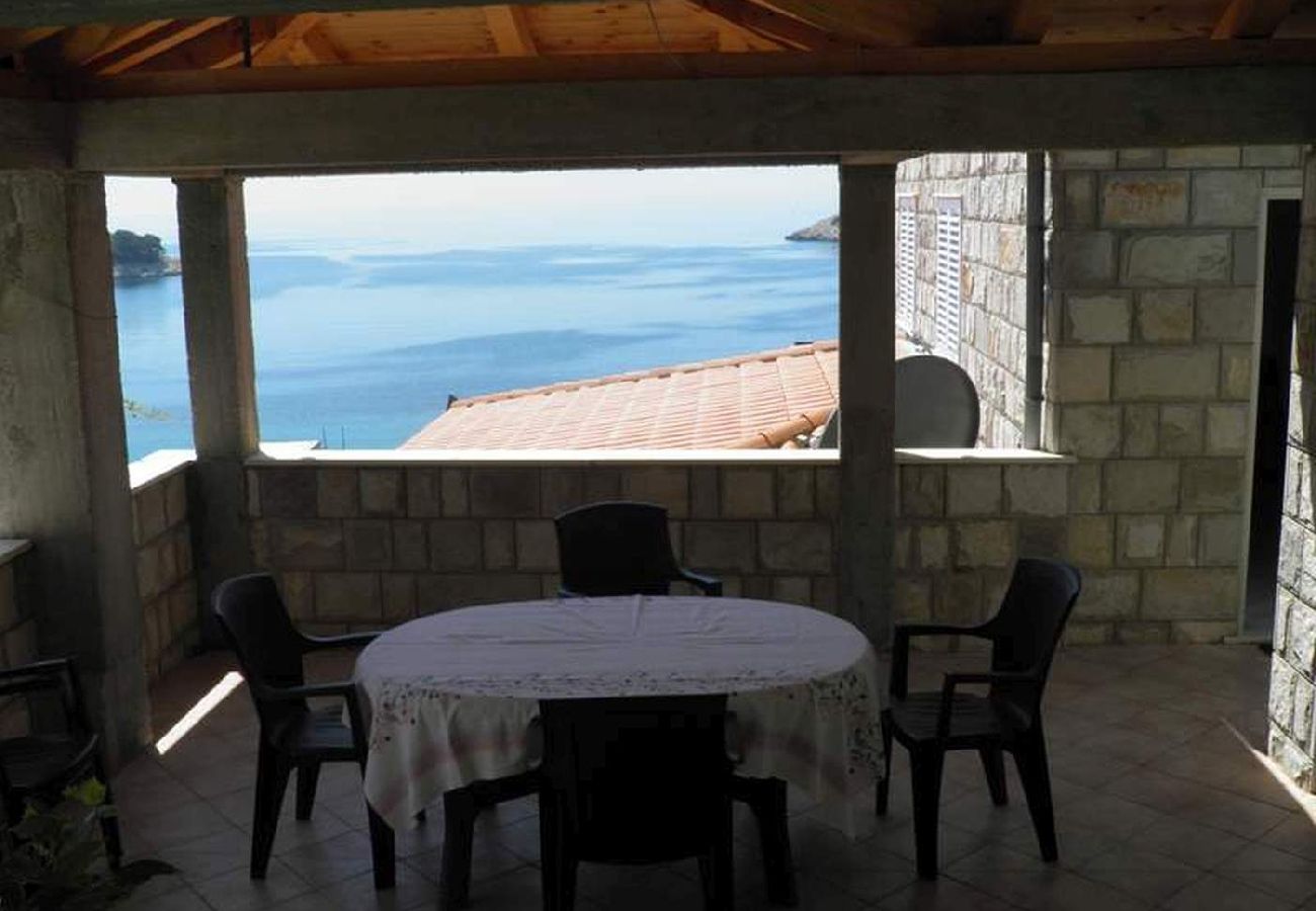 Apartment in Saplunara - Apartment in Saplunara with Seaview, Balcony, Air condition, WIFI (5197-3)