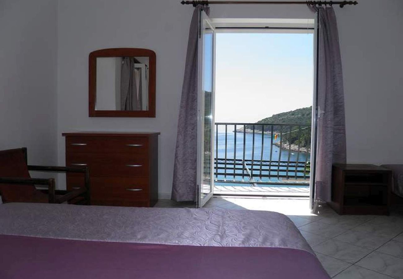 Apartment in Saplunara - Apartment in Saplunara with Seaview, Balcony, Air condition, WIFI (5197-3)