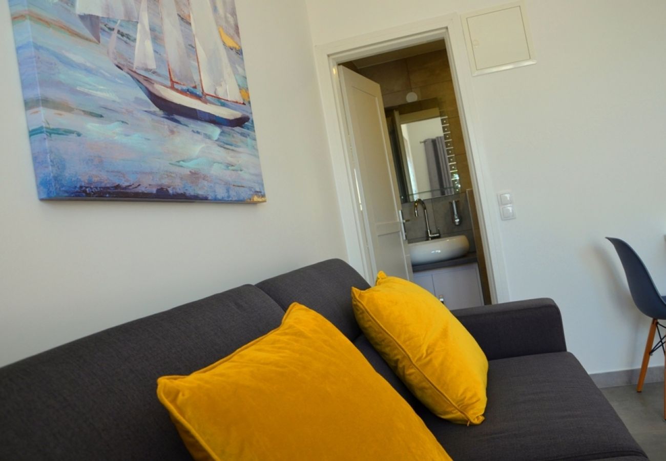 Studio in Trogir - Studio apartment in Trogir with Seaview, Terrace, Air condition, WIFI (4786-4)