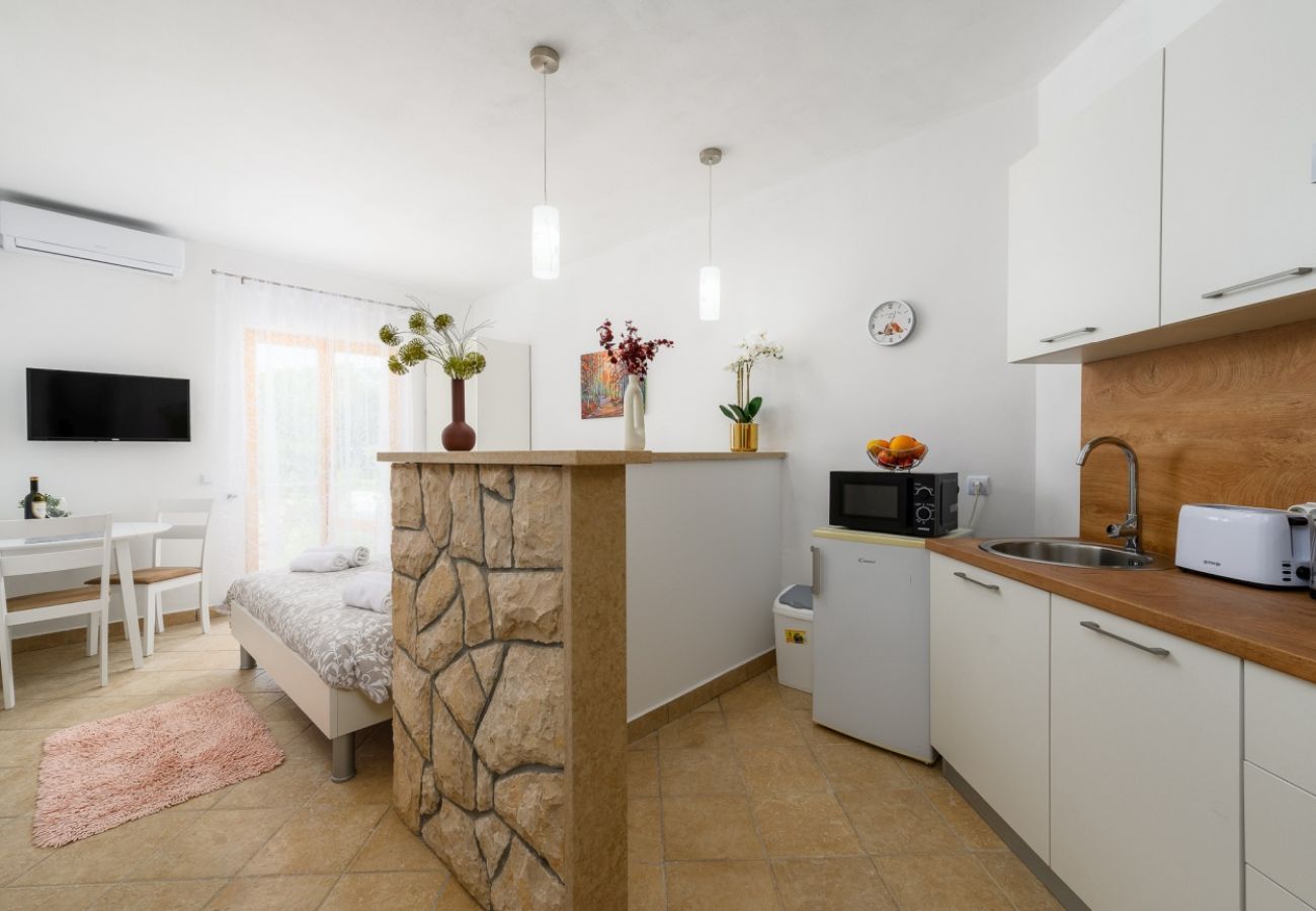 Studio in Drenje - Studio in Drenje with sea view, terrace, air conditioning, Wi-Fi (5235-9)