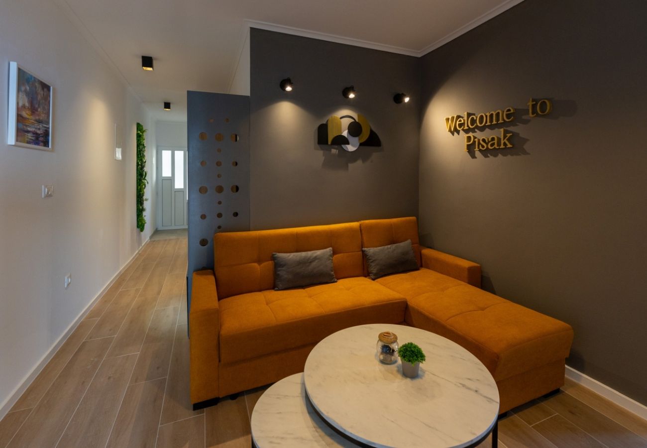 Apartment in Pisak - Apartment in Pisak with Sea View, Terrace, Air Conditioning, Wi-Fi (4871-5)