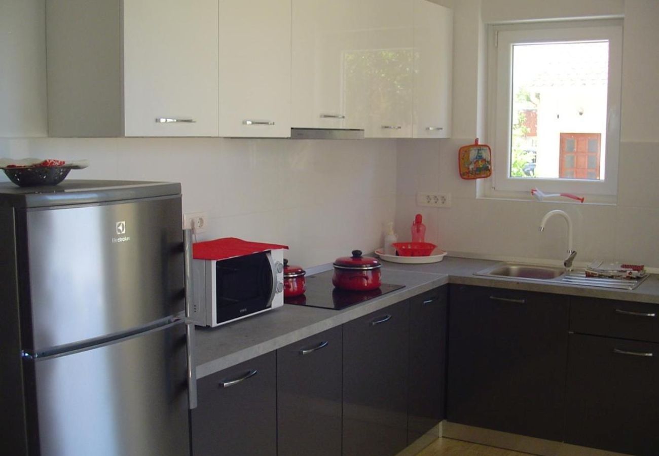Apartment in Turanj - Apartment in Turanj with garden access, washing machine, air conditioning, Wi-Fi (5236-1)