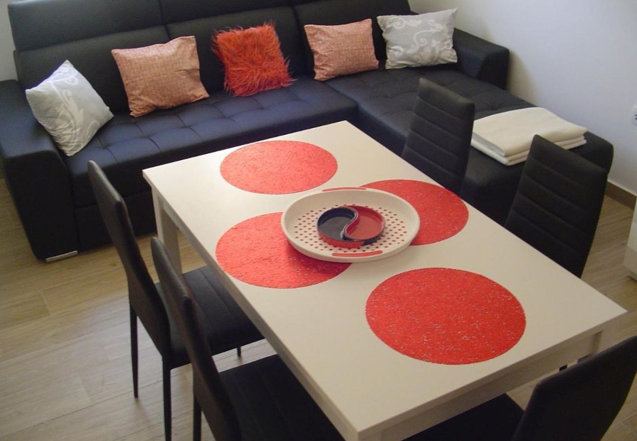 Apartment in Turanj - Apartment in Turanj with garden access, washing machine, air conditioning, Wi-Fi (5236-1)