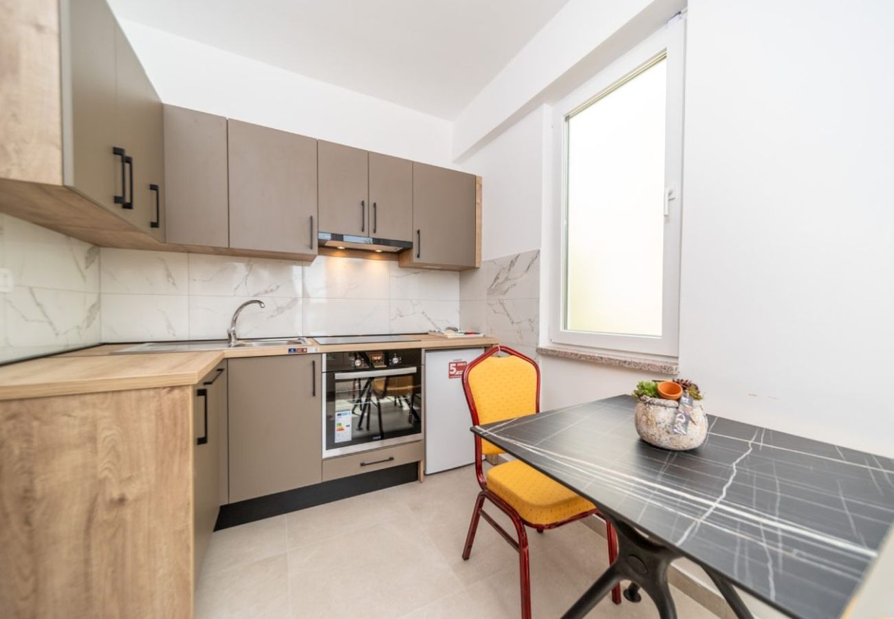 Apartment in Rab - Apartment in Barbat with sea view, dishwasher, air conditioning (660-6) Apartment in Rab - Apartment in Barbat with sea view, dishwasher, air conditioning (660-6)