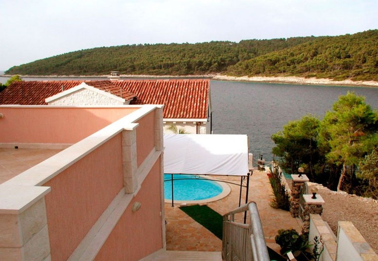 Casa en Vela Luka - Casa de vacaciones en Tri Porte (Potirna) con Seaview, Terraza, Acondicionador, WIFI (39-1)