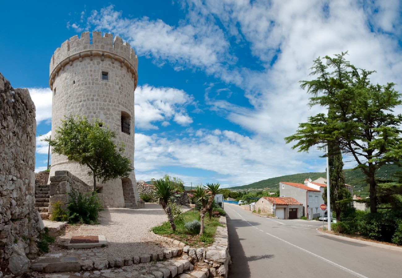 Casa en Miholašcica - Casa de vacaciones en Miholaščica con Terraza, Acondicionador, WIFI (66-1)