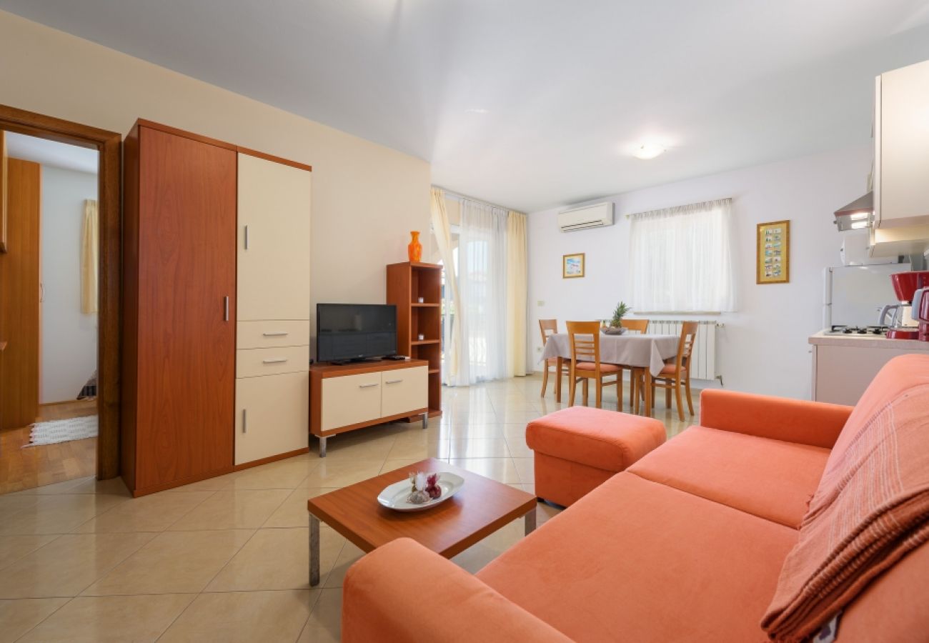 Apartamento en Bašanija - Apartamento en Bašanija con Terraza, Acondicionador, WIFI, Lavadora (113-1)