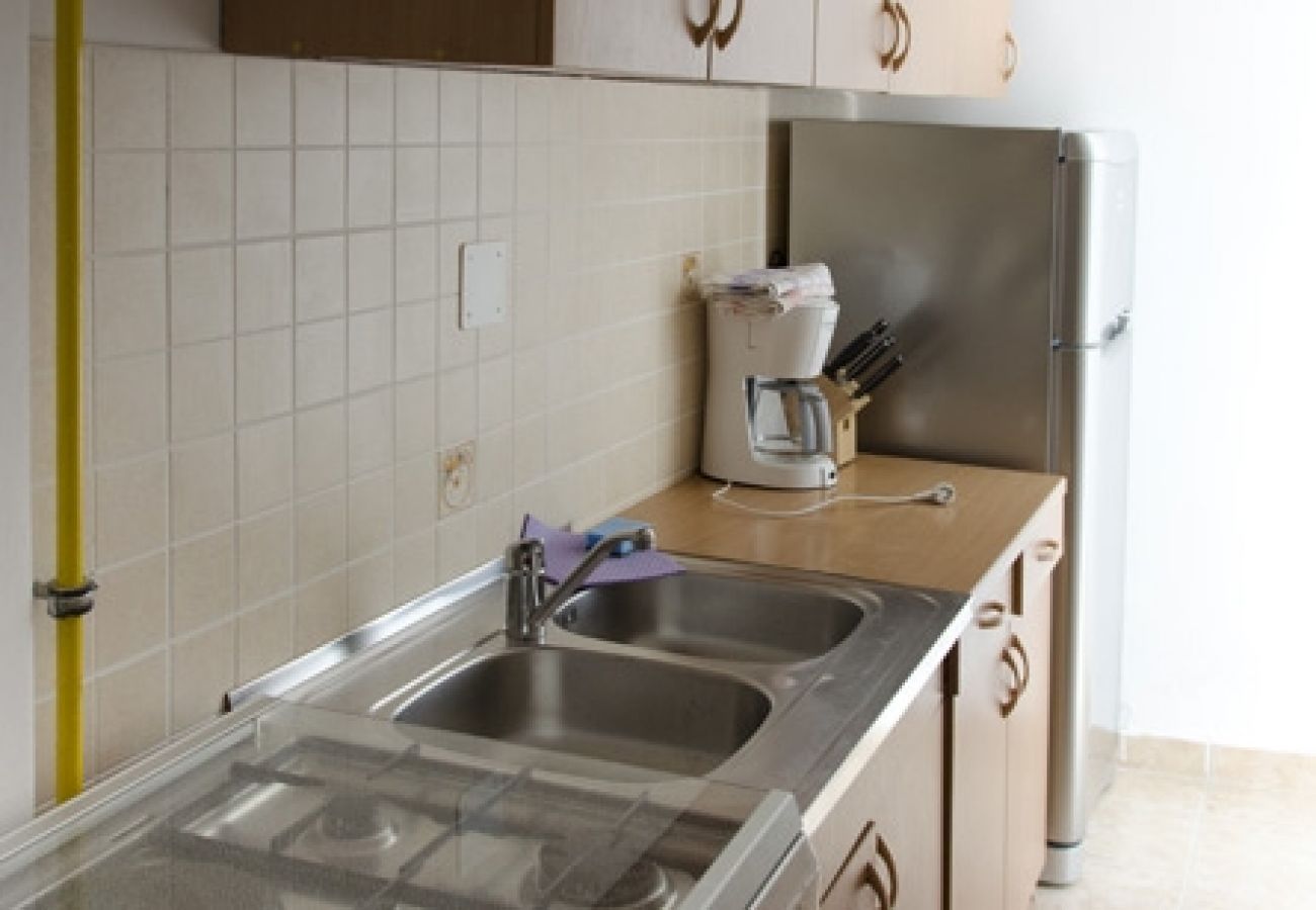 Apartamento en Savudrija - Apartamento en Savudrija con Terraza, Acondicionador, WIFI, Lavadora (123-1)