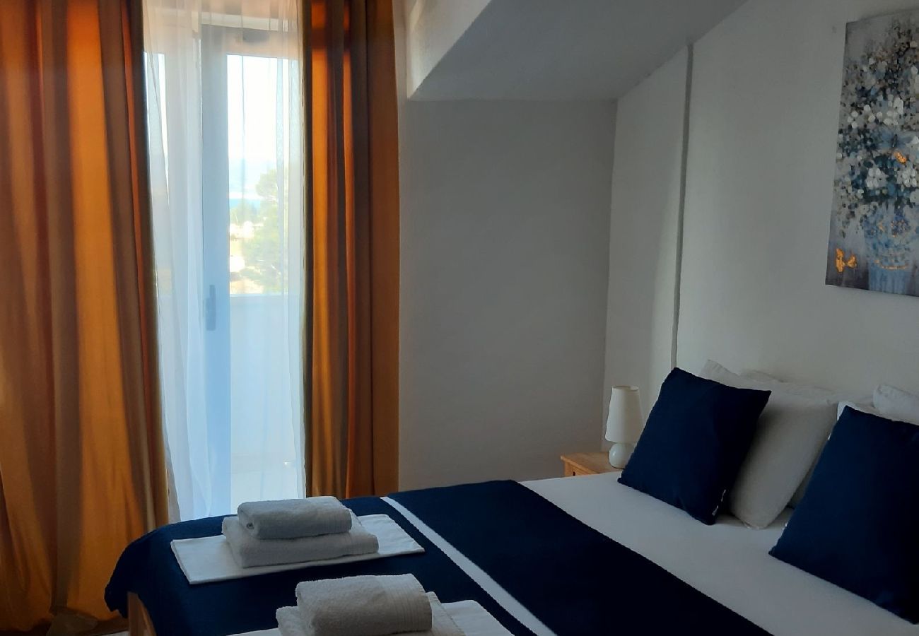 Apartamento en Duce - Apartamento en Duće con Seaview, Balcón, Acondicionador, WIFI (122-6)