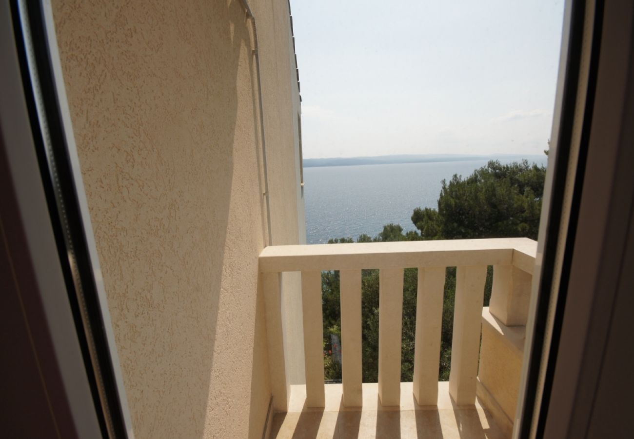 Apartamento en Brela - Apartamento en Brela con Seaview, Terraza, Acondicionador, WIFI (75-6)