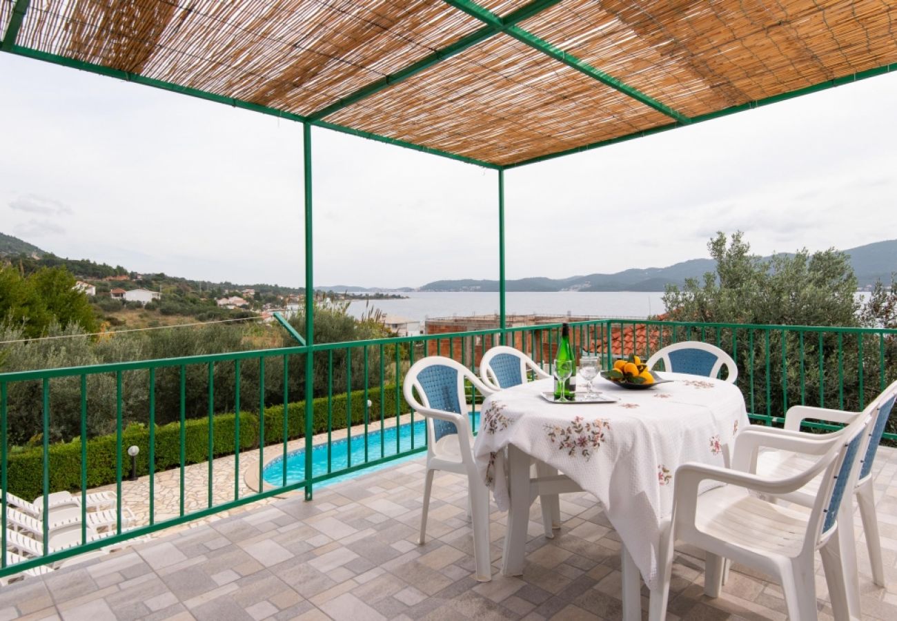 Casa en Viganj - Casa de vacaciones en Viganj con Seaview, Terraza, Acondicionador, WIFI (160-1)