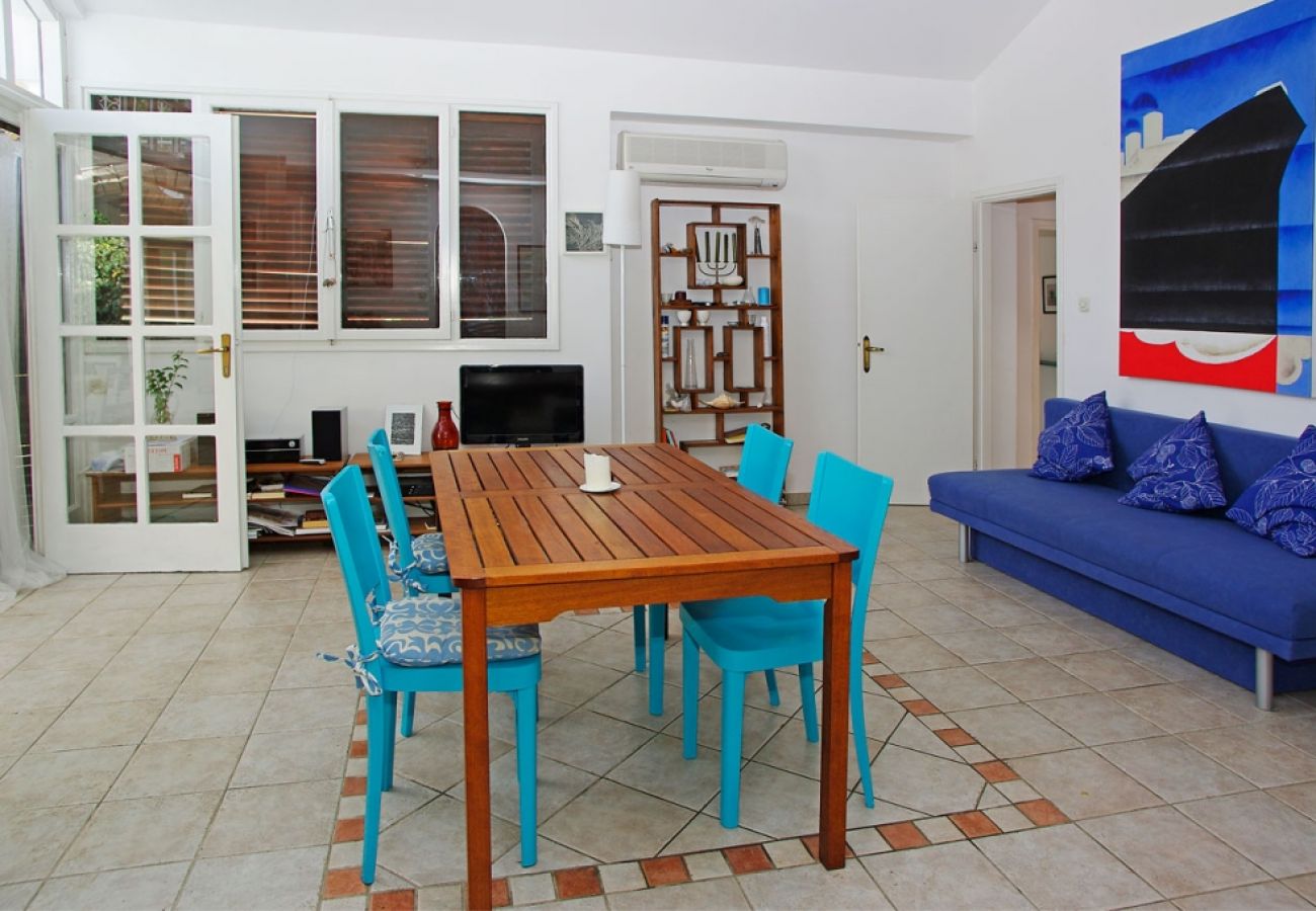 Casa en Vela Luka - Casa de vacaciones en Tri Porte (Potirna) con Seaview, Terraza, Acondicionador, WIFI (166-1)