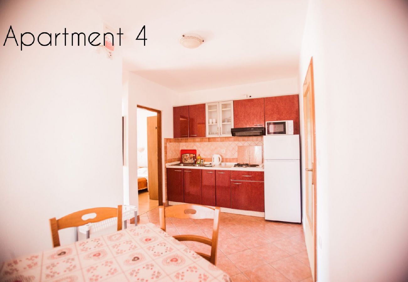 Apartamento en Lopar - Apartamento en Lopar con Seaview, Loggia, Acondicionador, WIFI (186-4)