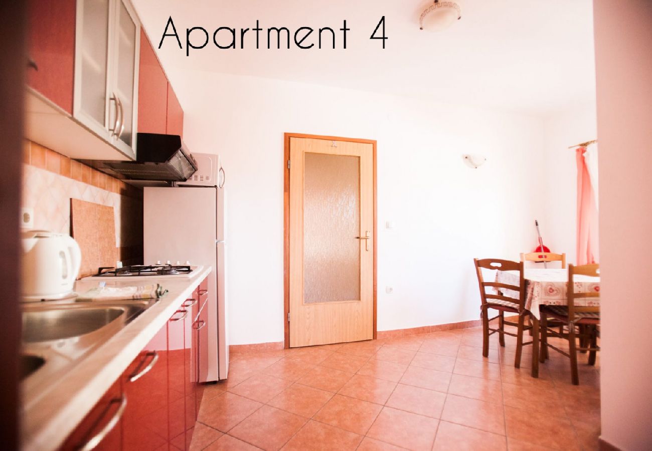 Apartamento en Lopar - Apartamento en Lopar con Seaview, Loggia, Acondicionador, WIFI (186-4)