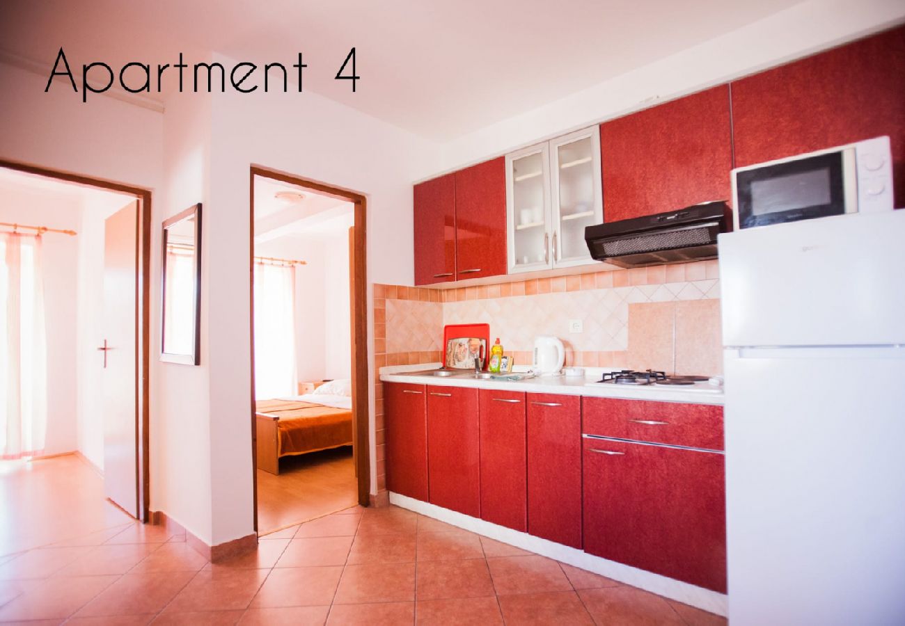 Apartamento en Lopar - Apartamento en Lopar con Seaview, Loggia, Acondicionador, WIFI (186-4)