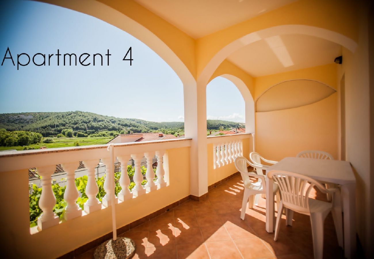 Apartamento en Lopar - Apartamento en Lopar con Seaview, Loggia, Acondicionador, WIFI (186-4)