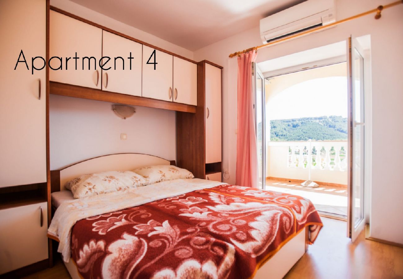 Apartamento en Lopar - Apartamento en Lopar con Seaview, Loggia, Acondicionador, WIFI (186-4)