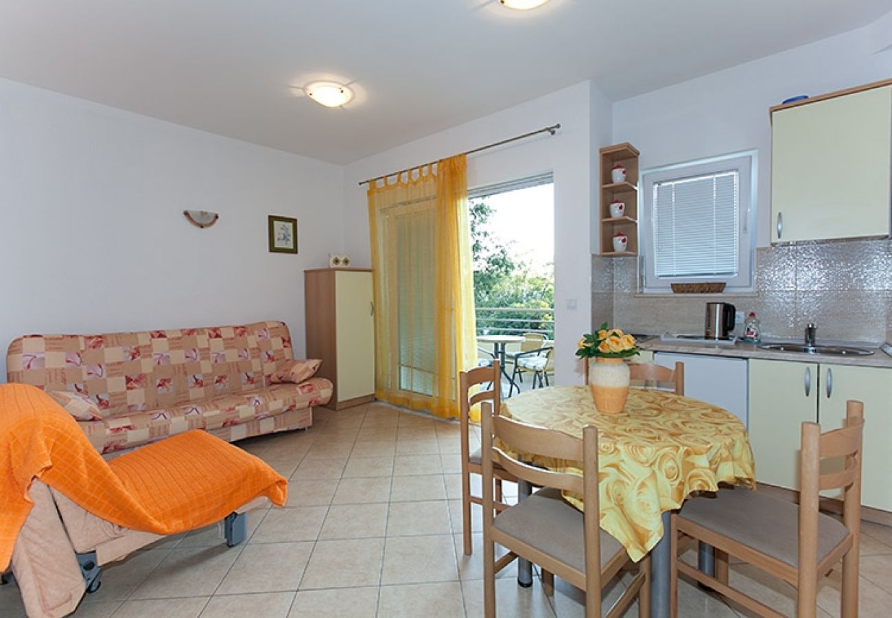 Apartamento en Tucepi - Apartamento en Tučepi con Terraza, Acondicionador, WIFI, Lavadora (202-4)