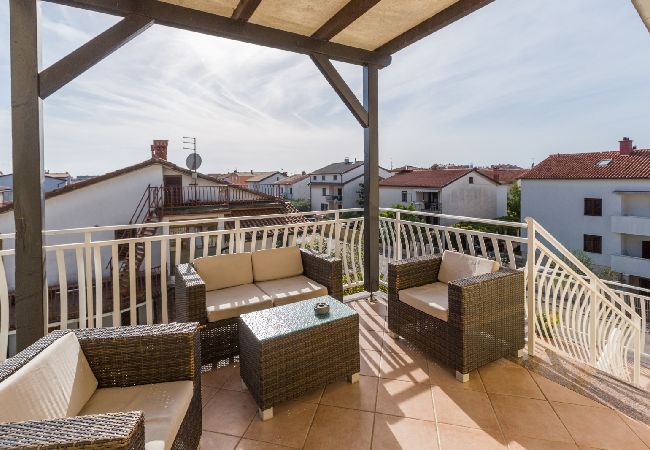 Apartamento en Umag - Apartamento en Umag con Terraza, Acondicionador, WIFI, Lavadora (244-2) Apartamento en Umag - Apartamento en Umag con Terraza, Acondicionador, WIFI, Lavadora (244-2)