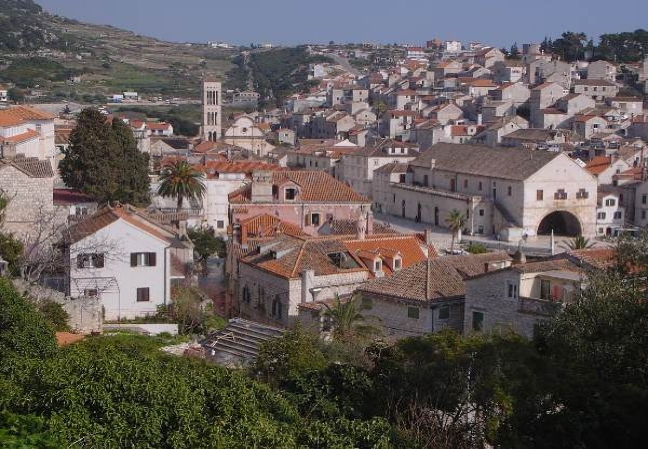 Estudio en Hvar - Apartamento Estudio en Hvar con Terraza, Acondicionador, WIFI, Lavadora (221-1)