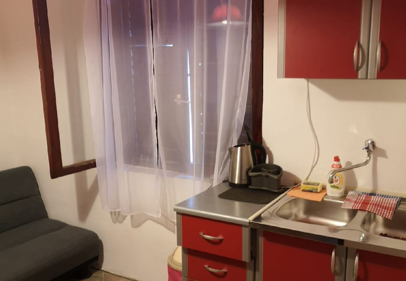 Apartamento en Stanici - Apartamento en Stanići con Seaview, Balcón, Acondicionador, WIFI (634-3)