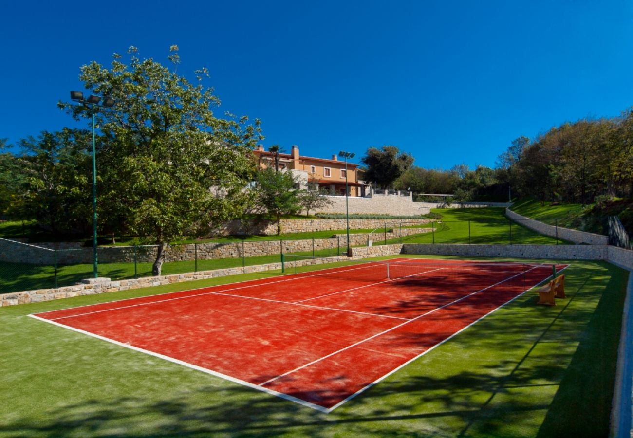 Casa en Labin - Casa de vacaciones en Labin con Terraza, Acondicionador, WIFI, Lavadora (688-1)