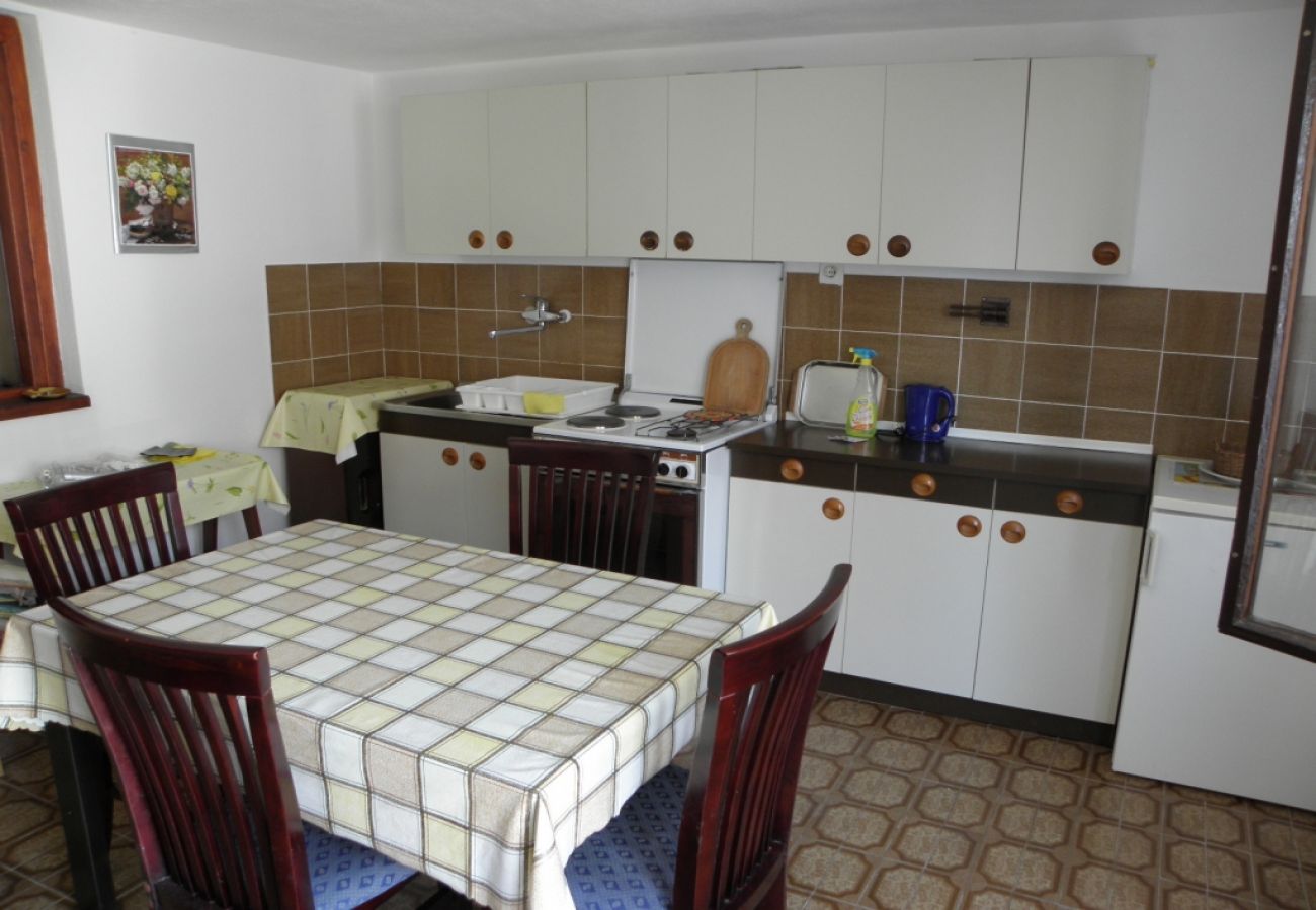 Estudio en Baška - Apartamento Estudio en Baška con Terraza, Acondicionador, WIFI, Lavadora (863-1)