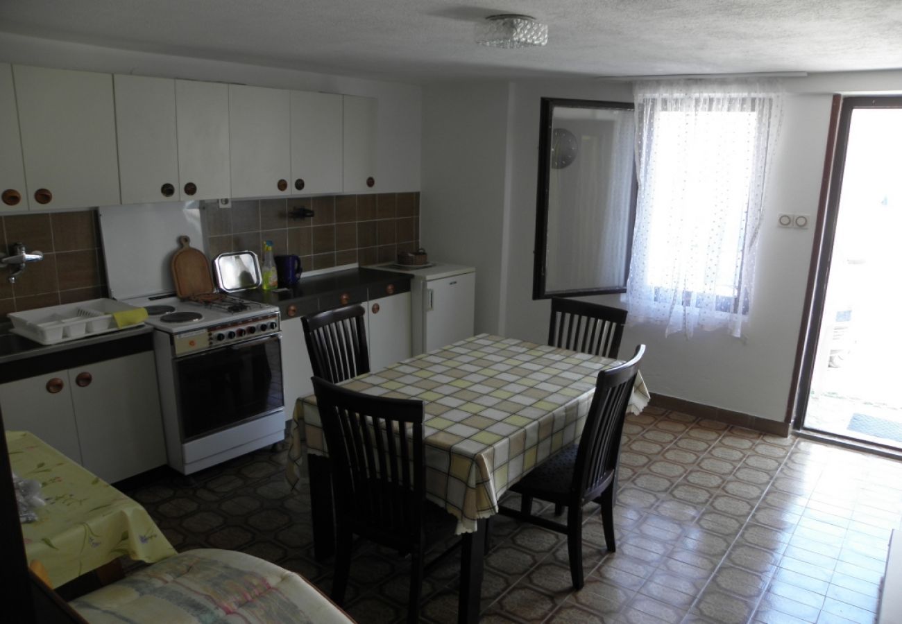 Estudio en Baška - Apartamento Estudio en Baška con Terraza, Acondicionador, WIFI, Lavadora (863-1)