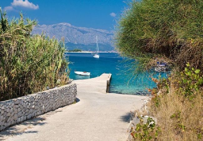 Apartamento en Lumbarda - Apartamento en Lumbarda con Seaview, Terraza, Acondicionador, Lavadora (876-2) Apartamento en Lumbarda - Apartamento en Lumbarda con Seaview, Terraza, Acondicionador, Lavadora (876-2)