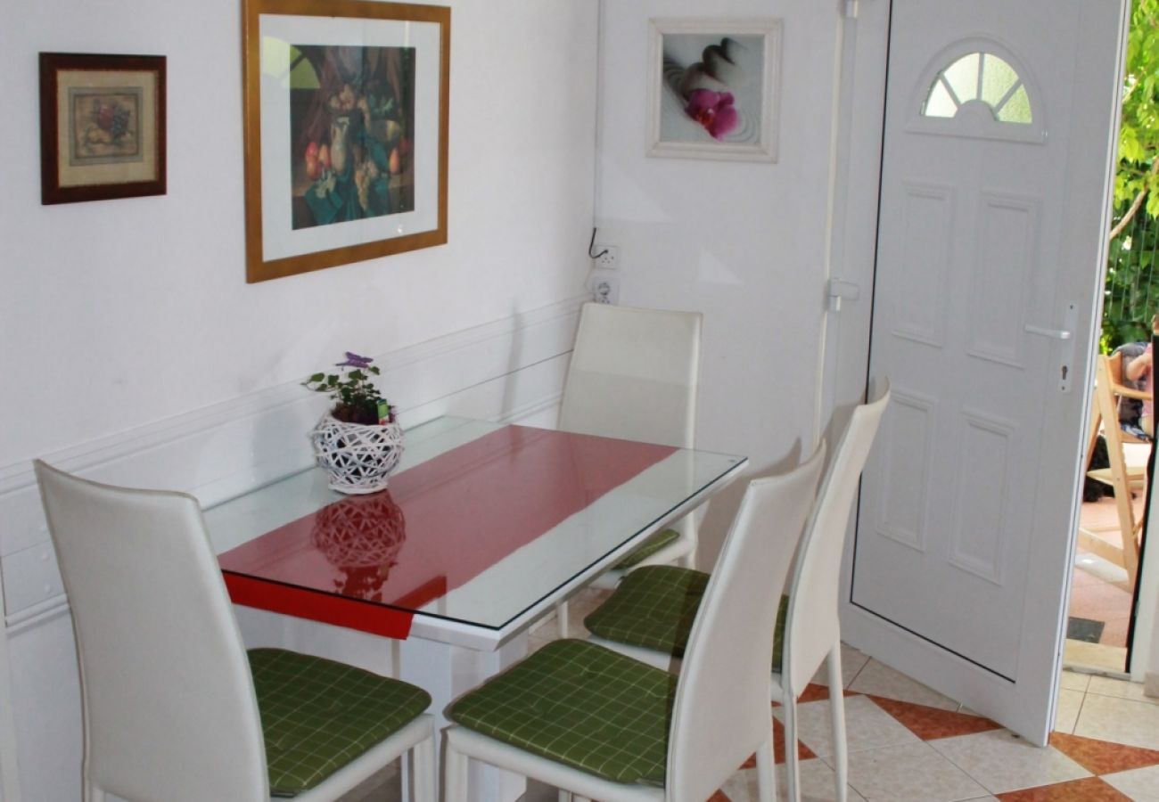 Apartamento en Privlaka - Apartamento en Sabunike con Terraza, Acondicionador, WIFI, Lavadora (231-1)