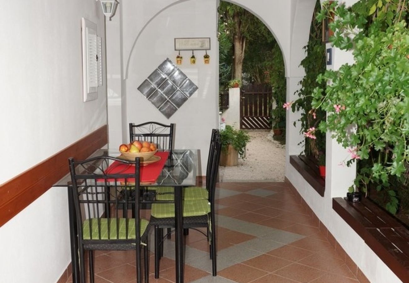 Apartamento en Privlaka - Apartamento en Sabunike con Terraza, Acondicionador, WIFI, Lavadora (231-1)