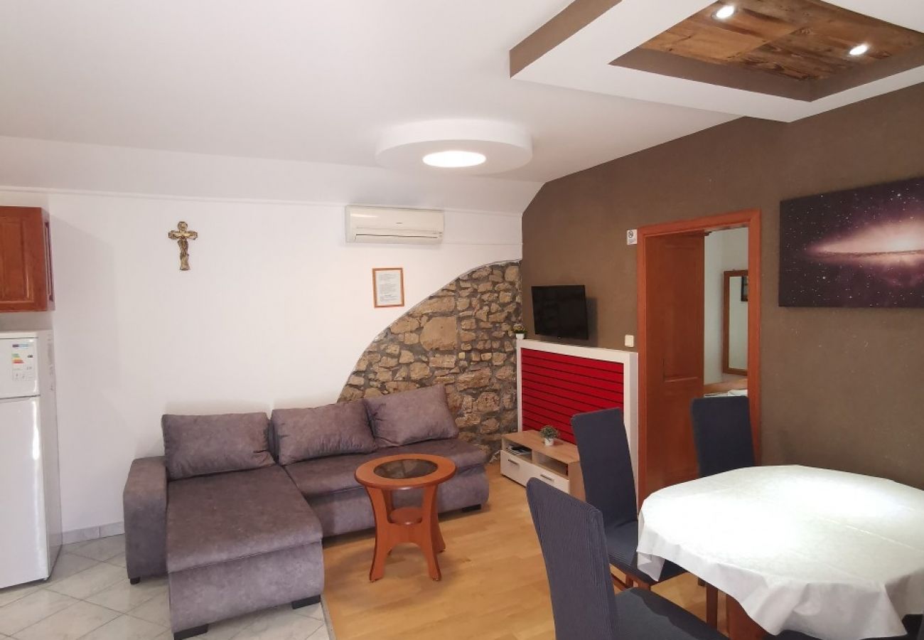 Apartamento en Privlaka - Apartamento en Privlaka con Balcón, Acondicionador, WIFI, Lavavajillas (878-1)