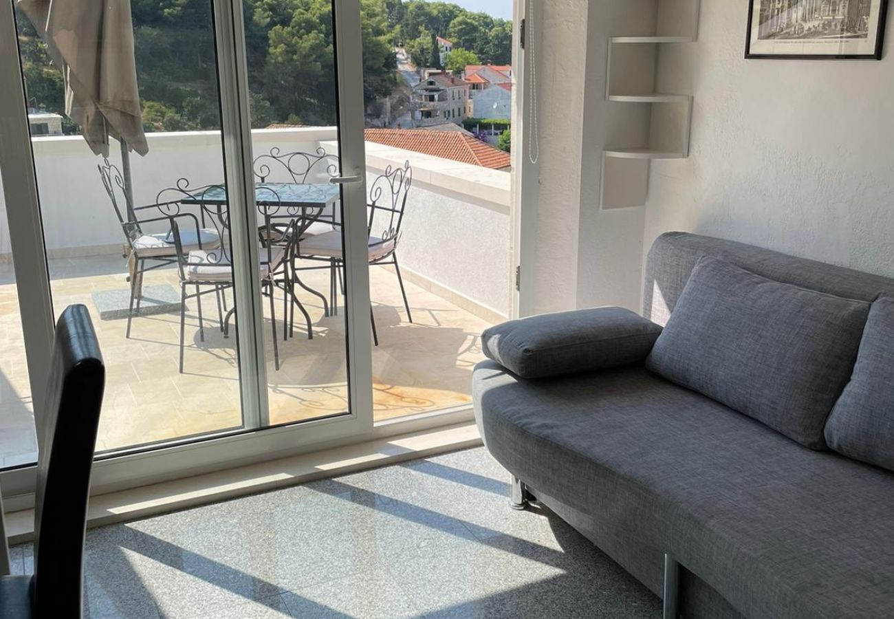 Apartamento en Povlja - Apartamento en Povlja con Seaview, Terraza, Acondicionador, WIFI (3419-2)