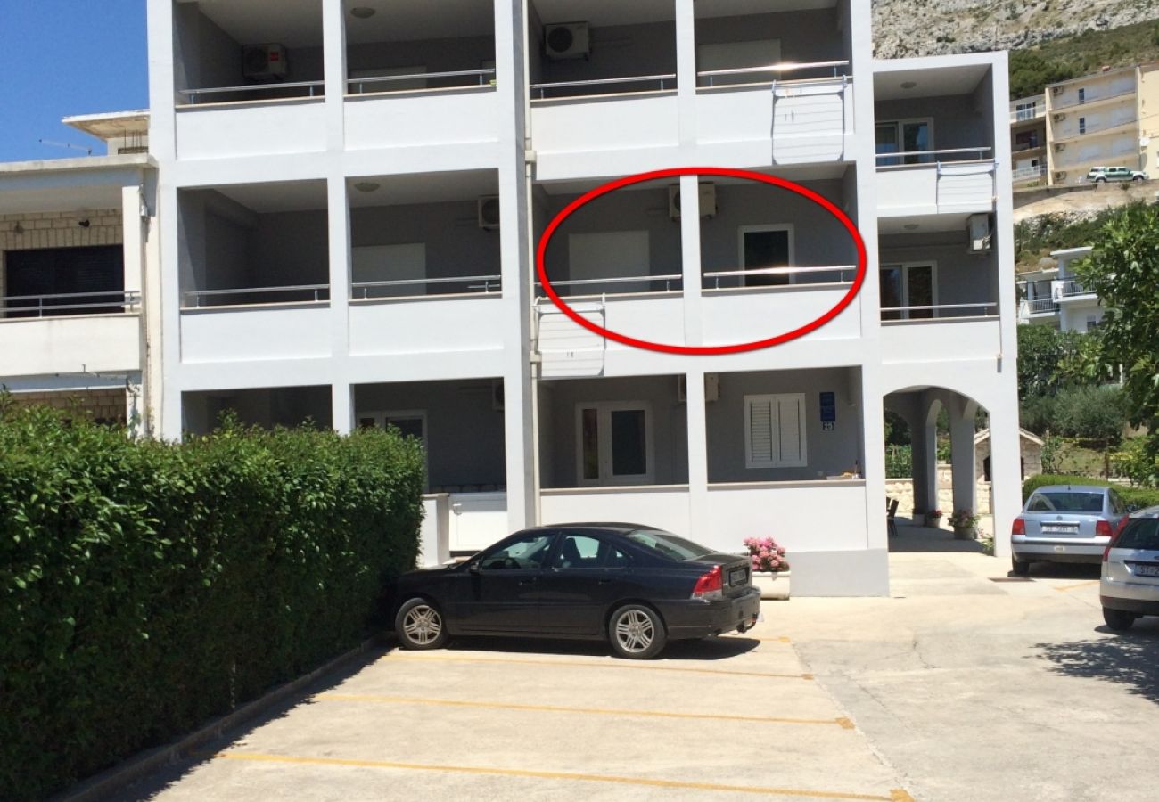 Apartamento en Omiš - Apartamento en Omiš con Seaview, Terraza, Acondicionador, WIFI (3422-2)