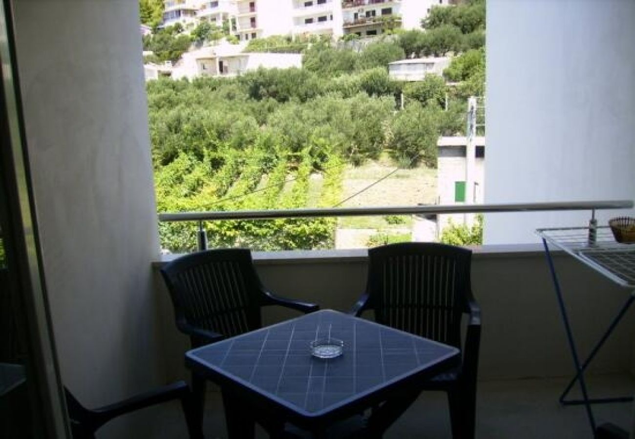 Apartamento en Omiš - Apartamento en Omiš con Balcón, Acondicionador, WIFI, Lavadora (3422-8)