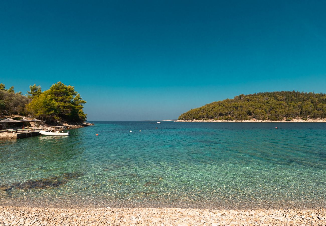 Casa en Vela Luka - Casa Robinson en Vela Luka con Seaview, Terraza, Acondicionador, WIFI (3439-1)