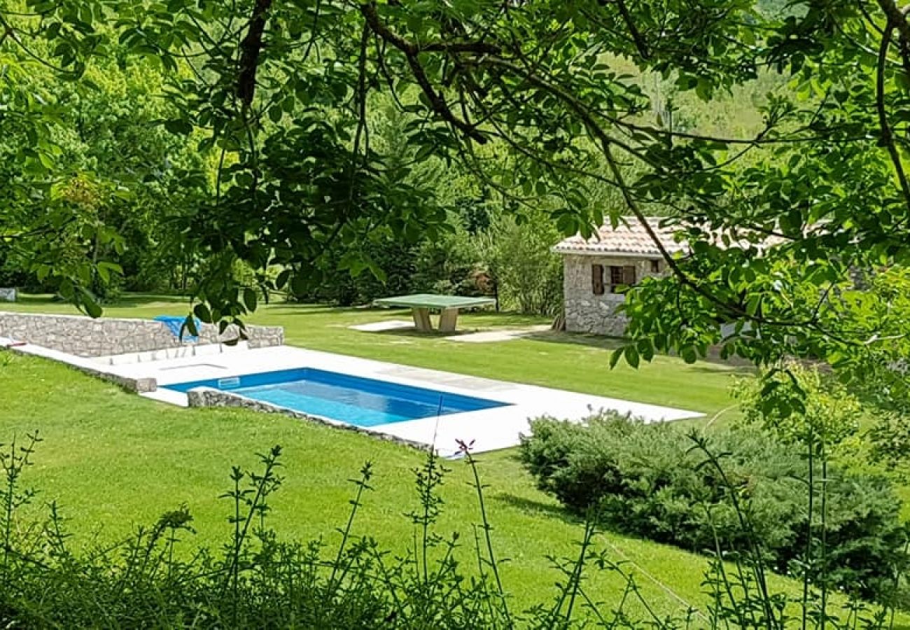 Casa en Roc - Casa de vacaciones en Roč con Terraza, Acondicionador, WIFI, Lavadora (3458-1)