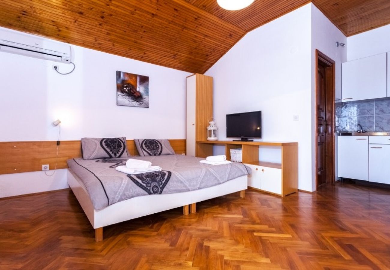 Estudio en Pakoštane - Apartamento Estudio en Pakoštane con Seaview, Balcón, Acondicionador, WIFI (3475-5)