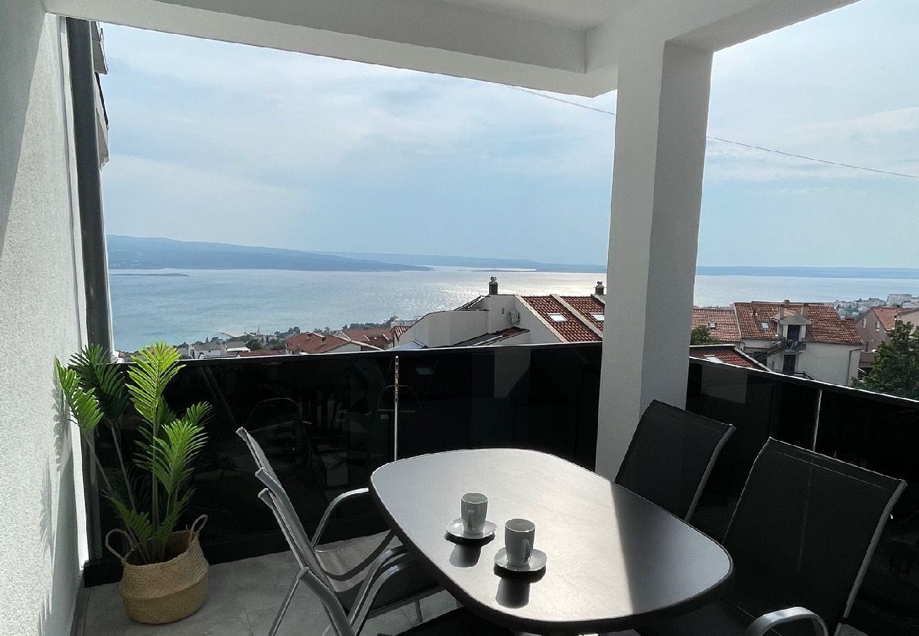 Apartamento en Crikvenica - Apartamento en Crikvenica con Seaview, Balcón, Acondicionador, WIFI (3492-4)