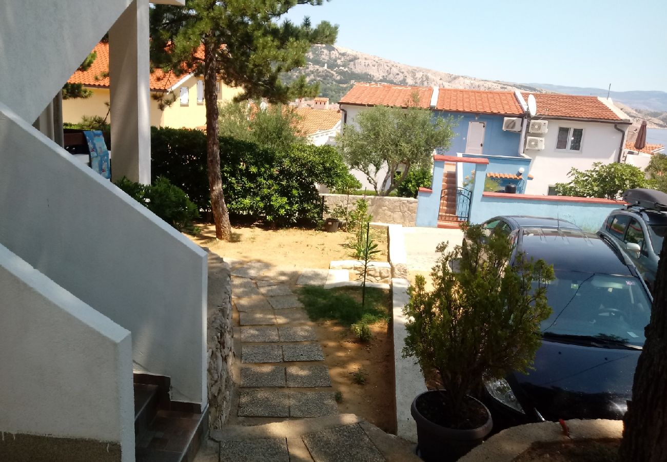 Apartamento en Baška - Apartamento en Baška con Seaview, Terraza, Acondicionador, WIFI (3494-4)