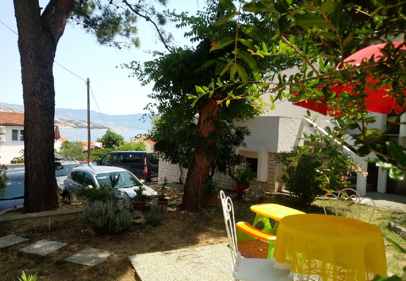 Apartamento en Baška - Apartamento en Baška con Seaview, Terraza, Acondicionador, WIFI (3494-4)