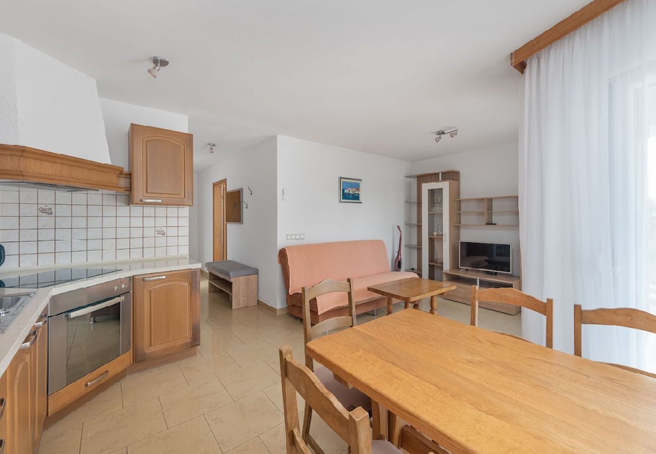 Apartamento en Sukošan - Apartamento en Sukošan con Seaview, Terraza, Acondicionador, WIFI (3495-2)