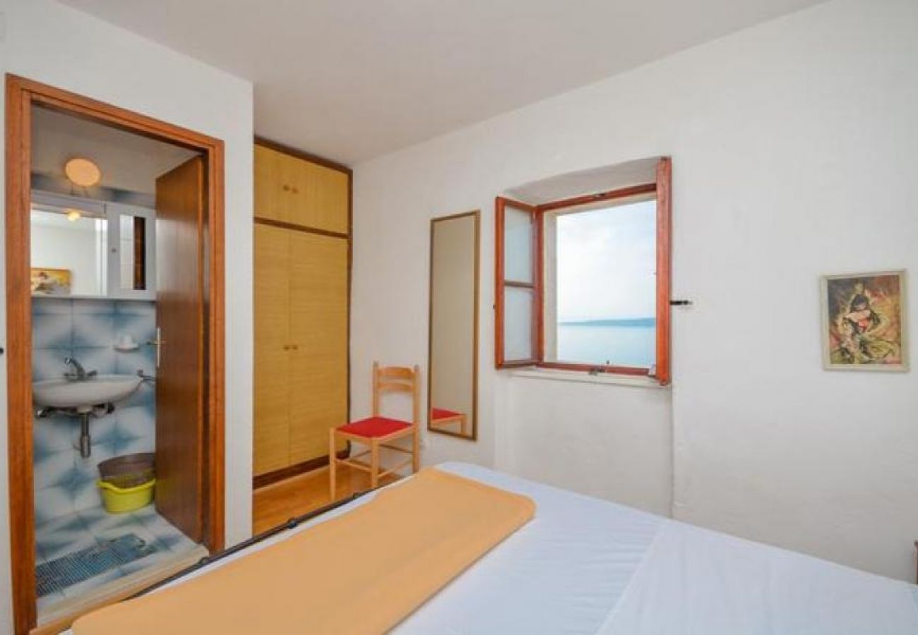 Apartamento en Brela - Apartamento en Brela con Seaview, Terraza, Acondicionador, WIFI (3512-1)