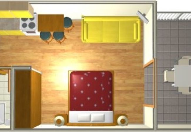 Estudio en Brela - Apartamento Estudio en Brela con Seaview, Terraza, Acondicionador, WIFI (3524-4) Estudio en Brela - Apartamento Estudio en Brela con Seaview, Terraza, Acondicionador, WIFI (3524-4)