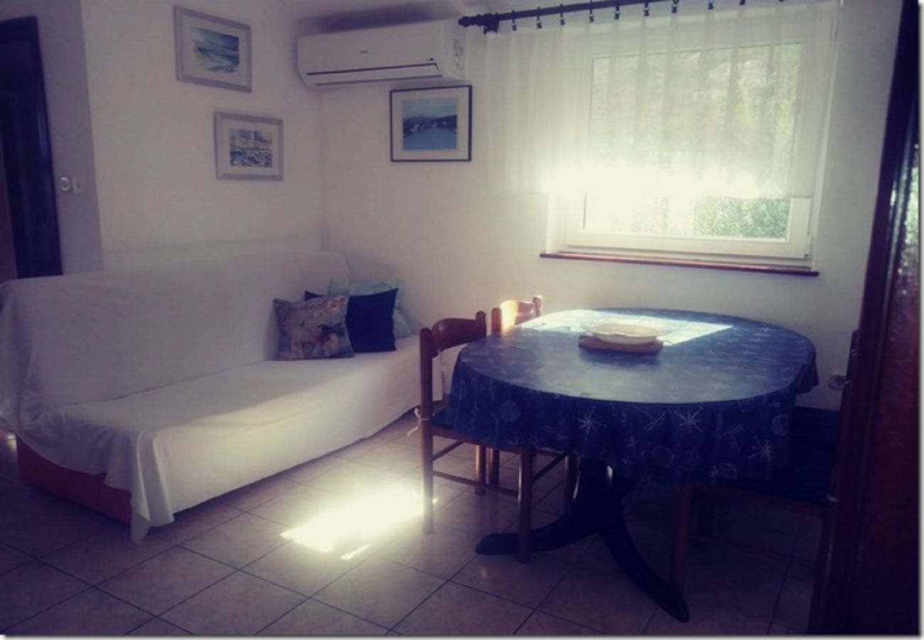 Apartamento en Lopar - Apartamento en Lopar con Seaview, Terraza, WIFI (824-3)