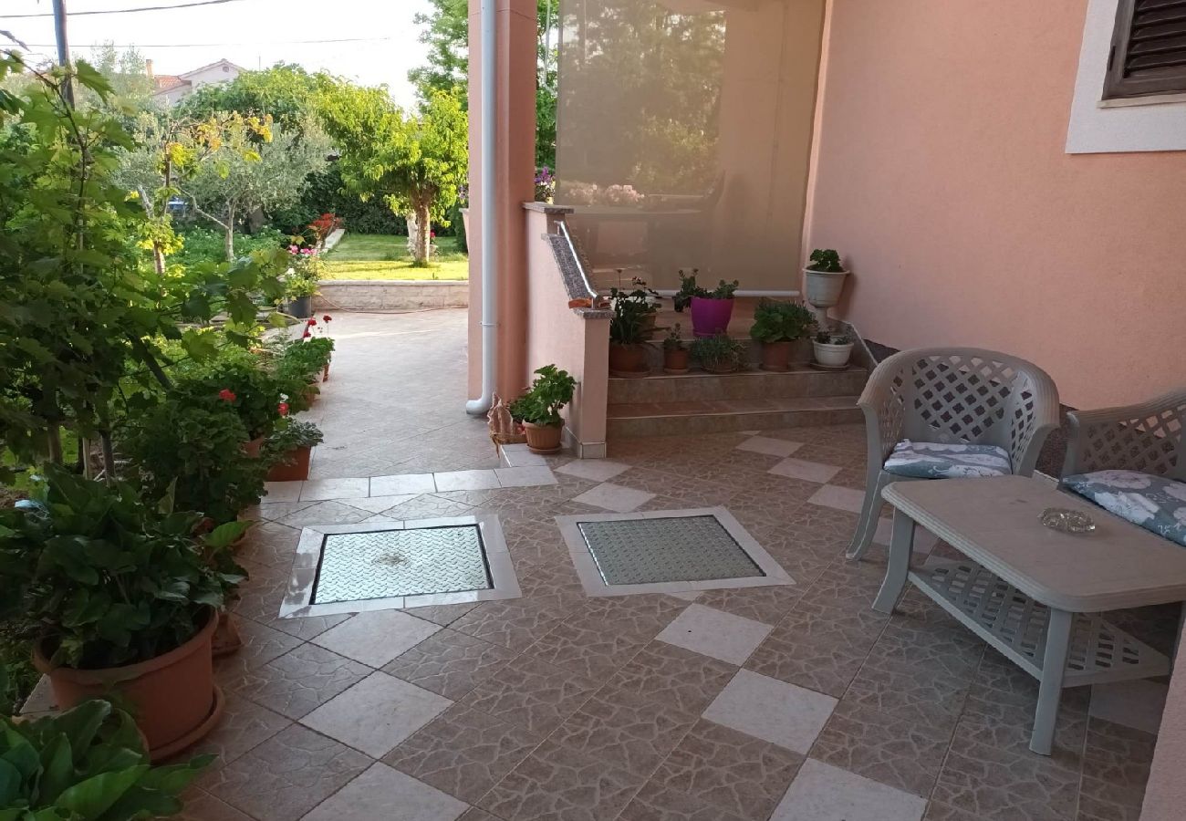 Apartamento en Privlaka - Apartamento en Privlaka con Terraza, Acondicionador, WIFI, Lavadora (821-2)