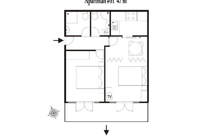 Apartamento en Drašnice - Apartamento en Drašnice con Seaview, Balcón, Acondicionador, WIFI (3586-1) Apartamento en Drašnice - Apartamento en Drašnice con Seaview, Balcón, Acondicionador, WIFI (3586-1)