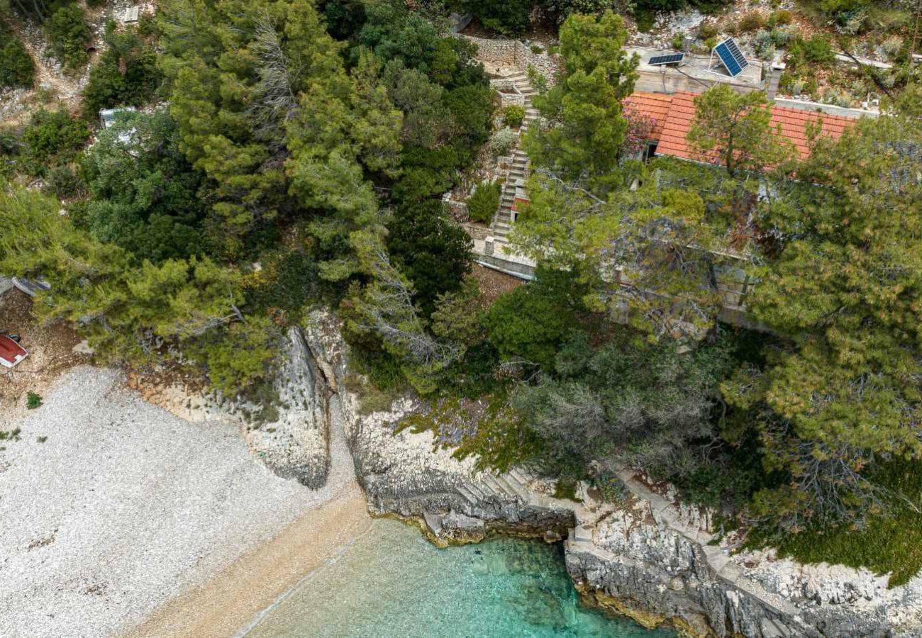 Casa en Žrnovo - Casa Robinson en Žrnovo con Seaview, Terraza (3637-2)